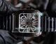 TW Factory Replica Cartier Santos De Cartier Skeleton Watch All Black (3)_th.jpg